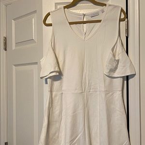 White Off the Shoulder Dress